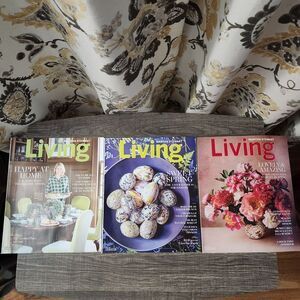 Martha Stewart Living Magazine Lot March, April, May 2020 Back Issues